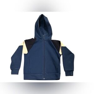 4 for $20 boys Uniqlo blue white and black colour lock sweater size 7-8